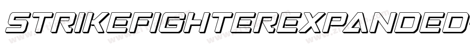 StrikeFighterExpanded-Y4ya字体转换