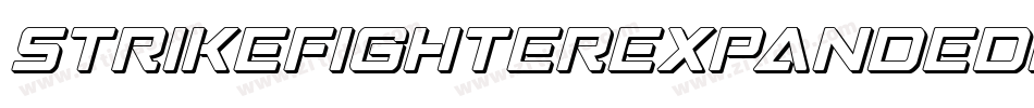 StrikeFighterExpandedItalic-rMrp字体转换 StrikeFighterExpandedItalic-rMrp字体转换