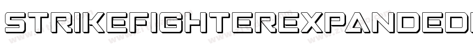StrikeFighterExpandedItalic-rMrp字体转换 StrikeFighterExpandedItalic-rMrp字体转换