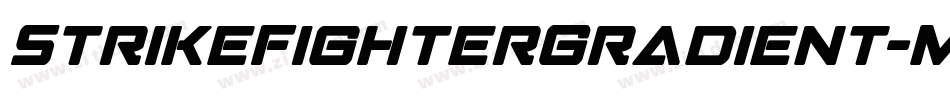 StrikeFighterGradient-MKLw字体转换 StrikeFighterGradient-MKLw字体转换