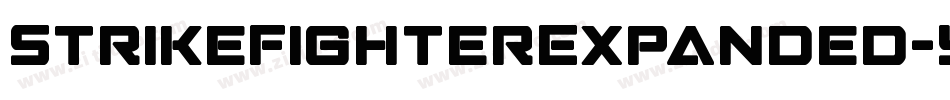 StrikeFighterExpanded-Y4ya字体转换