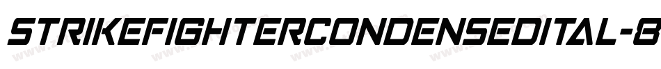 StrikeFighterCondensedItal-8942字体转换 StrikeFighterCondensedItal-8942字体转换