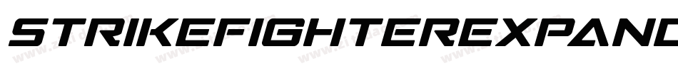 StrikeFighterExpandedItalic-rMrp字体转换 StrikeFighterExpandedItalic-rMrp字体转换
