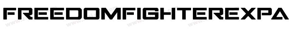 FreedomFighterExpandedItalic-6KXY字体转换