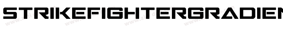 StrikeFighterGradient-MKLw字体转换 StrikeFighterGradient-MKLw字体转换