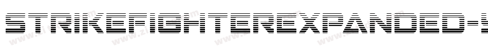 StrikeFighterExpanded-Y4ya字体转换