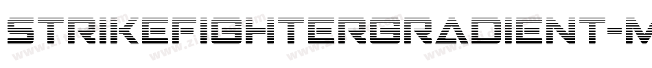 StrikeFighterGradient-MKLw字体转换 StrikeFighterGradient-MKLw字体转换