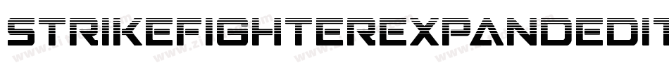StrikeFighterExpandedItalic-rMrp字体转换 StrikeFighterExpandedItalic-rMrp字体转换