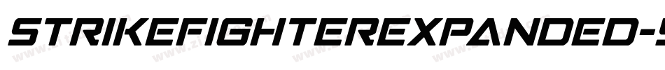 StrikeFighterExpanded-Y4ya字体转换
