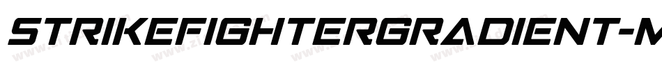 StrikeFighterGradient-MKLw字体转换 StrikeFighterGradient-MKLw字体转换