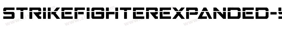 StrikeFighterExpanded-Y4ya字体转换