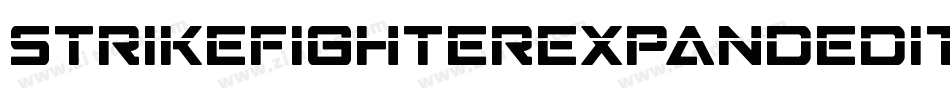 StrikeFighterExpandedItalic-rMrp字体转换 StrikeFighterExpandedItalic-rMrp字体转换