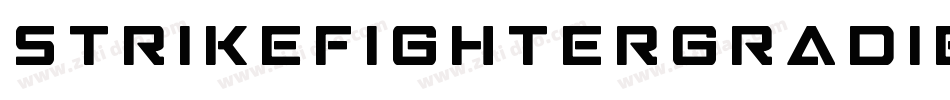 StrikeFighterGradient-MKLw字体转换 StrikeFighterGradient-MKLw字体转换
