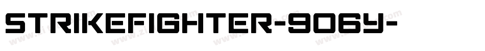 StrikeFighter-9O6y字体转换