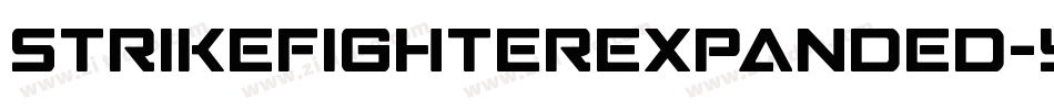 StrikeFighterExpanded-Y4ya字体转换