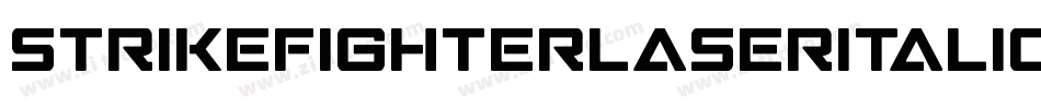 StrikeFighterLaserItalic-m9Pa字体转换 StrikeFighterLaserItalic-m9Pa字体转换
