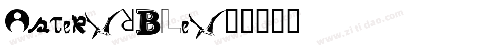 Aster-RBLe字体转换
