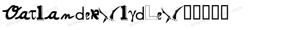 Oatlander-lgdLe字体转换