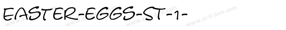 Easter-eggs-ST-1字体转换