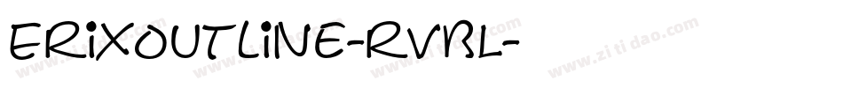 ErixOutline-rvBL字体转换