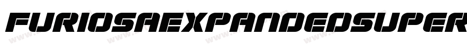 FuriosaExpandedSuperItalic-ZA0l字体转换 FuriosaExpandedSuperItalic-ZA0l字体转换
