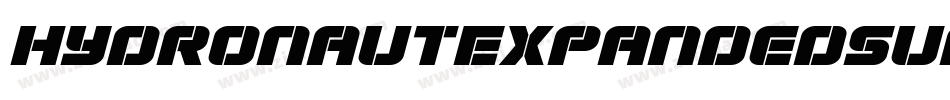 HydronautExpandedSuperItal-ywwOe字体转换