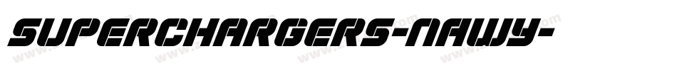 SuperChargers-nAwY字体转换