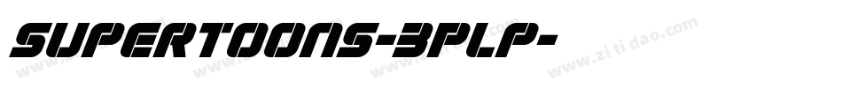 SuperToons-3Plp字体转换