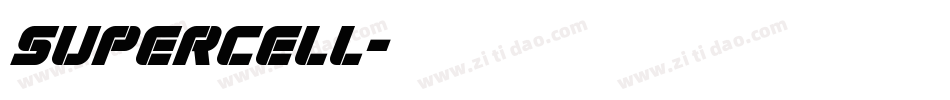 Supercell字体转换