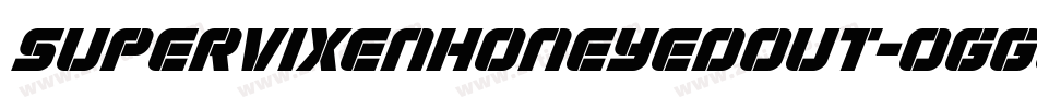 SupervixenHoneyedOut-OGgO字体转换