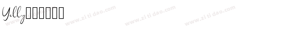Yelly字体转换