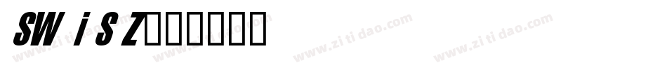 Swisz字体转换