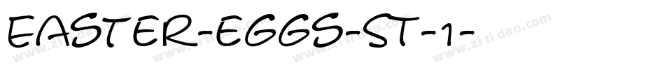 Easter-eggs-ST-1字体转换