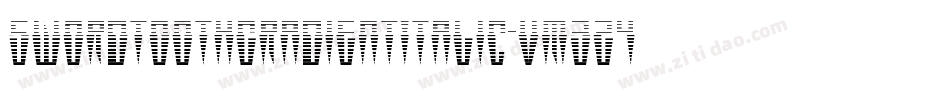 SwordtoothGradientItalic-vm3z4字体转换