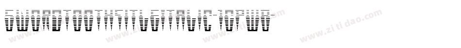 SwordtoothTitleItalic-1GPWB字体转换