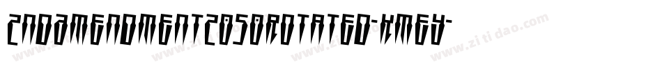 2NdAmendment2050Rotated-Kmey字体转换