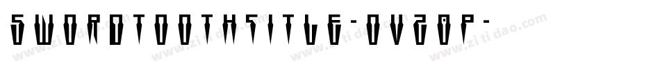 SwordtoothTitle-OVZ0p字体转换