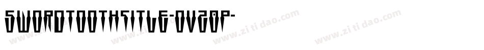 SwordtoothTitle-OVZ0p字体转换