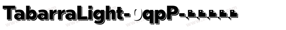 TabarraLight-0qpP字体转换