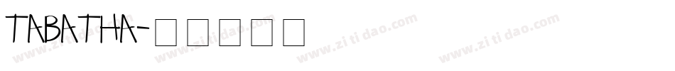 TABATHA字体转换