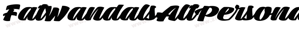 FatWandalsAltPersonalUse-6zVM字体转换