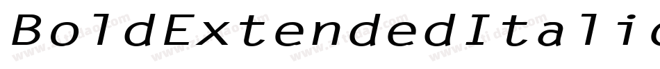 BoldExtendedItalic转换器字体转换