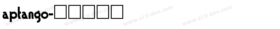 aptango字体转换