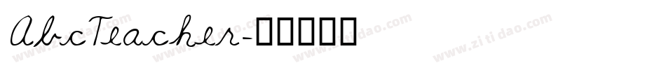 AbcTeacher字体转换