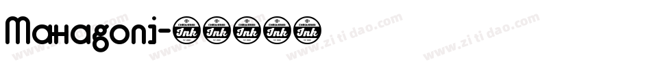 Mahagoni字体转换