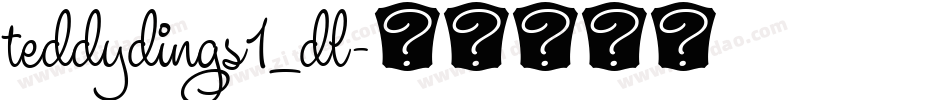 teddydings1_dl字体转换
