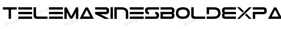 TeleMarinesBoldExpanded-7xdA字体转换 TeleMarinesBoldExpanded-7xdA字体转换