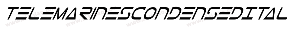 TeleMarinesCondensedItalic-XO69字体转换 TeleMarinesCondensedItalic-XO69字体转换