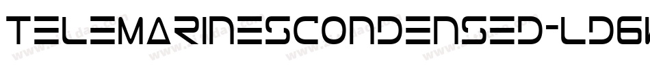 TeleMarinesCondensed-Ld6W字体转换 TeleMarinesCondensed-Ld6W字体转换