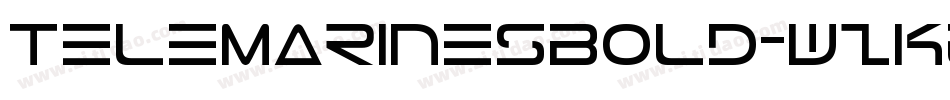 TeleMarinesBold-wzKZ字体转换